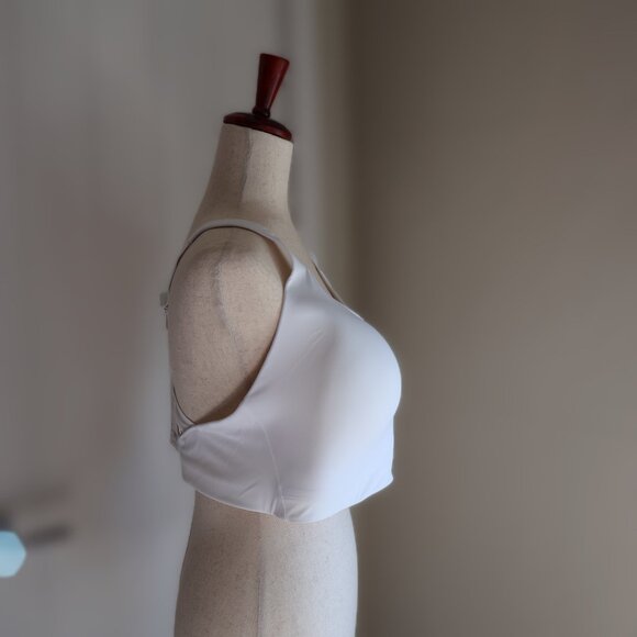 Athleta Advance Bra B-G Womens 40F White Workout Gear NWT High-Impact Support - Picture 5 of 8